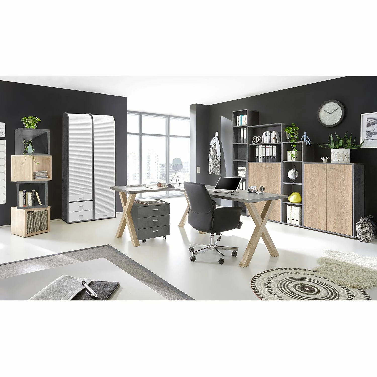 Mooved Rollcontainer Leeton - Anthrazit 4 Mooved Rollcontainer Leeton - Anthrazit – Bild 2