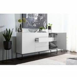 Fredriks Sideboard Zaddy II - Weiß 28 Fredriks Sideboard Zaddy II - Weiß -BÜROMÖBEL Verkaufsgeschäft 1000134696 190723 16140800016 MOOD DETAILS P000000001000134696 mood