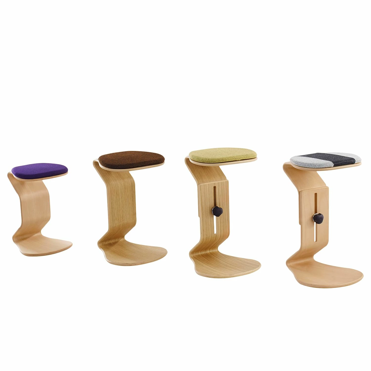 Mayer Sitzmöbel Hocker myERCOLINO - Laneve-Wolle / Echtholzfunier - Anthrazit 8 Mayer Sitzmöbel Hocker myERCOLINO - Laneve-Wolle / Echtholzfunier - Anthrazit – Bild 6