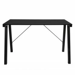 Loftscape Schreibtisch Heby - Glas / Metall - Schwarz -BÜROMÖBEL Verkaufsgeschäft 1000138417 181106 11125203 GALLERYIMAGES P000000001000138417