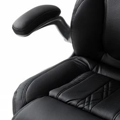 Furnitive Chefsessel Baylor XXL Kunstleder - Microfaser / Kunststoff - Schwarz -BÜROMÖBEL Verkaufsgeschäft 1000147213 201007 14053100040 DETAILS P000000001000147213