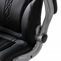 Furnitive Chefsessel Baylor XXL Kunstleder - Microfaser / Kunststoff - Schwarz -BÜROMÖBEL Verkaufsgeschäft 1000147213 201007 14054000044 DETAILS P000000001000147213