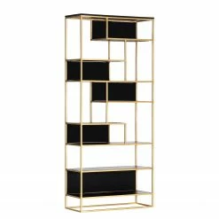 Jack & Alice Regal Harbin - Akazie massiv - Akazie Schwarz / Gold