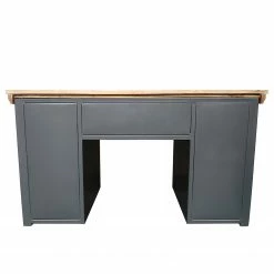 Ars manufacti Schreibtisch Hunter II - Mango massiv / Metall - Mango / Silber -BÜROMÖBEL Verkaufsgeschäft 1000150447 210629 14260200003 DETAILS P000000001000150447