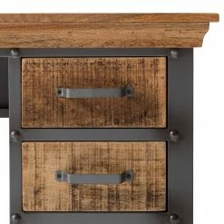 Ars manufacti Schreibtisch Hunter II - Mango massiv / Metall - Mango / Silber -BÜROMÖBEL Verkaufsgeschäft 1000150447 210630 15210700011 DETAILS P000000001000150447