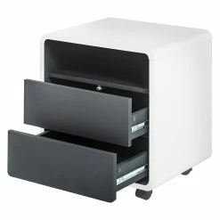 Loftscape Rollcontainer Cooks Hill - Matt Anthrazit / Matt Weiß -BÜROMÖBEL Verkaufsgeschäft 1000150738 190110 15124600009 GALLERYIMAGES P000000001000150738