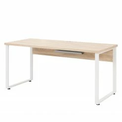 Maja Möbel Schreibtisch Set Plus - Weiß / Eiche Dekor