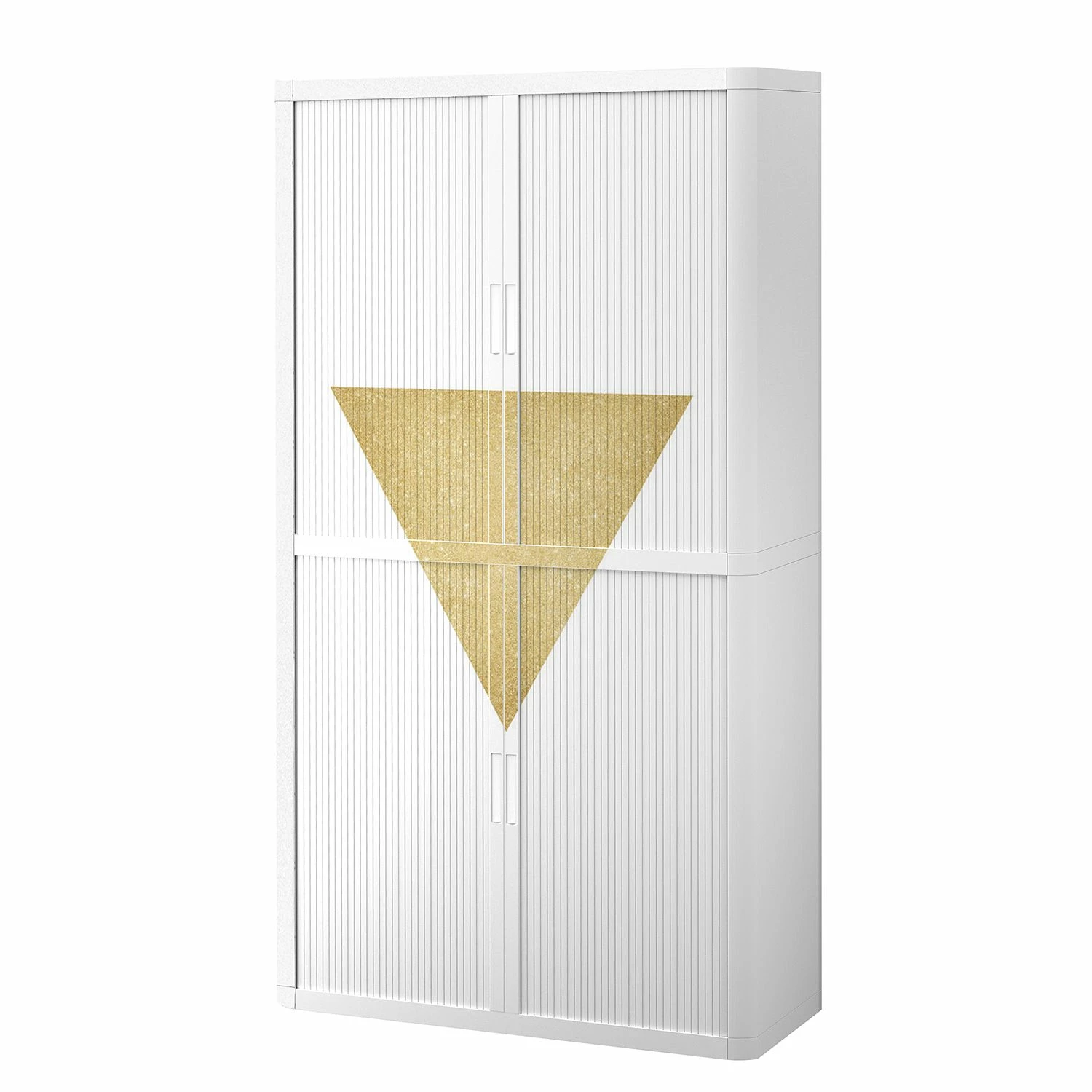 EasyOffice by Paperflow Aktenschrank easyOffice Classic Chic IV - Kunststoff - Weiß / Gold 3 EasyOffice by Paperflow Aktenschrank easyOffice Classic Chic IV - Kunststoff - Weiß / Gold