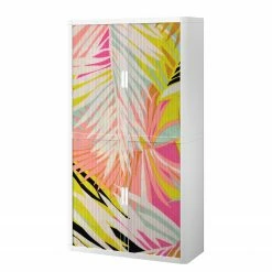 EasyOffice by Paperflow Aktenschrank easyOffice Color IV - Kunststoff - Weiß