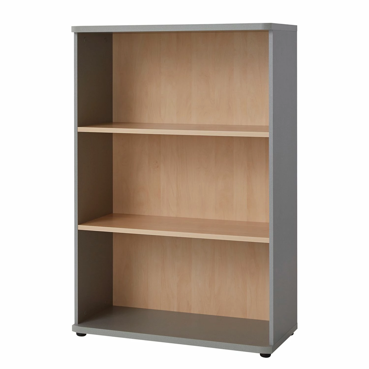 Germania Aktenregal Avero I - Ahorn Dekor / Silber 3 Germania Aktenregal Avero I - Ahorn Dekor / Silber