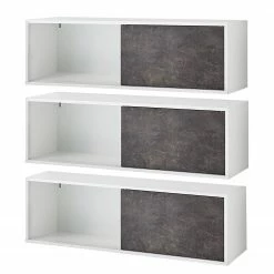 Germania Büroset Altino (7-teilig) - Basalt / Weiß -BÜROMÖBEL Verkaufsgeschäft 1000166777 190329 13033600185 GALLERYIMAGES P000000001000166777