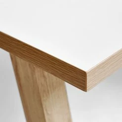 Jahnke Schreibtisch CLUB C 145 E - Weiß / Kerneiche Dekor -BÜROMÖBEL Verkaufsgeschäft 1000168497 190328 12555200052 GALLERYIMAGES P000000001000168497