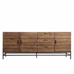 Ars manufacti Sideboard Grasby II - Altholz Pinie / Metall - Pinie Dunkel / Schwarz 21 Ars manufacti Sideboard Grasby II - Altholz Pinie / Metall - Pinie Dunkel / Schwarz -BÜROMÖBEL Verkaufsgeschäft 1000168548 191108 18580600002 DETAILS P000000001000168548