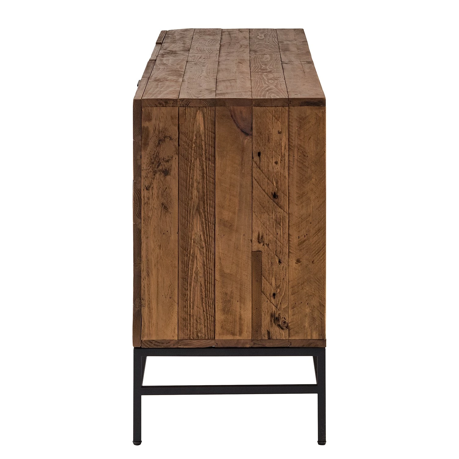 Ars manufacti Sideboard Grasby II - Altholz Pinie / Metall - Pinie Dunkel / Schwarz 10 Ars manufacti Sideboard Grasby II - Altholz Pinie / Metall - Pinie Dunkel / Schwarz – Bild 8