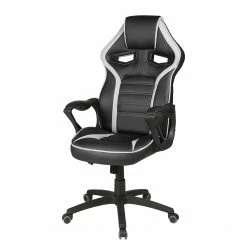 Duo Collection Gaming Chair Splash - Kunstleder / Kunststoff - Schwarz / Hellgrau