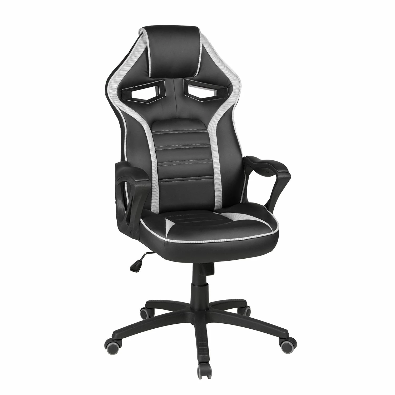 Duo Collection Gaming Chair Splash - Kunstleder / Kunststoff - Schwarz / Hellgrau 6 Duo Collection Gaming Chair Splash - Kunstleder / Kunststoff - Schwarz / Hellgrau – Bild 4