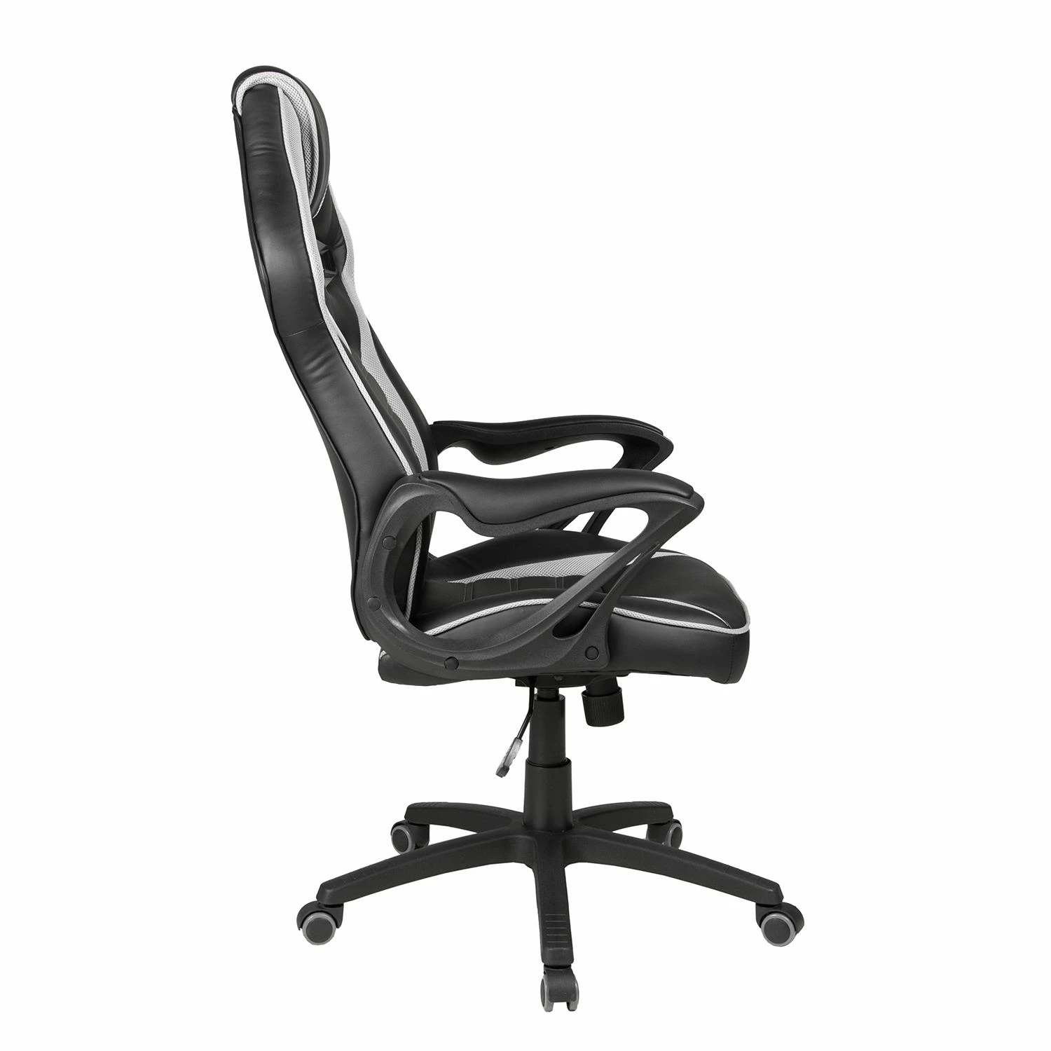 Duo Collection Gaming Chair Splash - Kunstleder / Kunststoff - Schwarz / Hellgrau 7 Duo Collection Gaming Chair Splash - Kunstleder / Kunststoff - Schwarz / Hellgrau – Bild 5