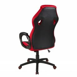 Duo Collection Gaming Chair Samu - Kunstleder / Kunststoff - Schwarz / Rot -BÜROMÖBEL Verkaufsgeschäft 1000168573 190403 07190100033 GALLERYIMAGES P000000001000168573