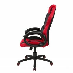 Duo Collection Gaming Chair Samu - Kunstleder / Kunststoff - Schwarz / Rot -BÜROMÖBEL Verkaufsgeschäft 1000168573 190403 07190200034 GALLERYIMAGES P000000001000168573