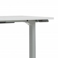 Maja Möbel Schreibtisch eDJUST III - Hellgrau / Platingrau -BÜROMÖBEL Verkaufsgeschäft 1000170565 190423 11483200239 GALLERYIMAGES P000000001000170565