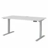 Maja Möbel Schreibtisch eDJUST III - Hellgrau / Platingrau -BÜROMÖBEL Verkaufsgeschäft 1000170565 210728 14302800012 IMAGE P000000001000170565