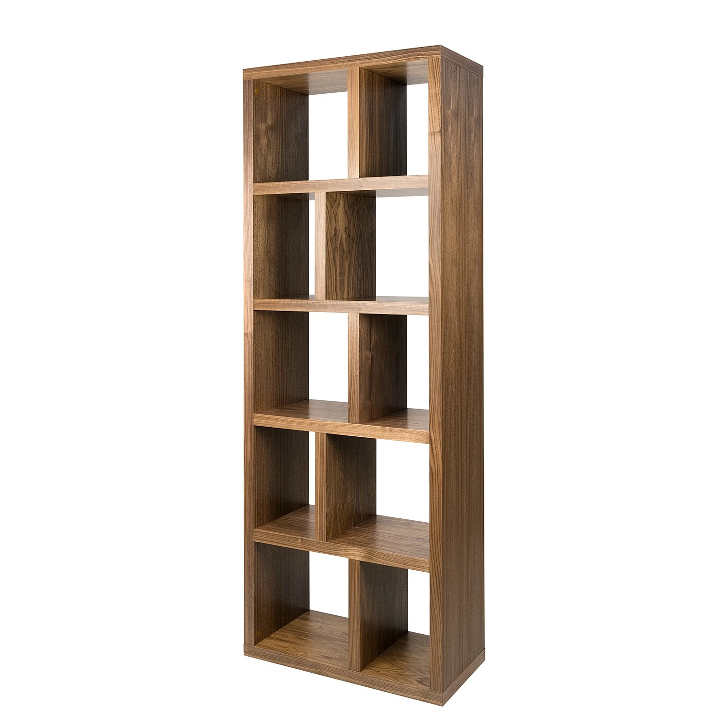 Temahome Regal Berlin - Walnuss - 70 x 198 cm 3 Temahome Regal Berlin - Walnuss - 70 x 198 cm