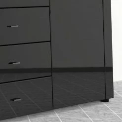 Loftscape Sideboard Moitin - Hochglanz Schwarz / Schwarz 9 Loftscape Sideboard Moitin - Hochglanz Schwarz / Schwarz -BÜROMÖBEL Verkaufsgeschäft 1000171362 190424 07580600333 GALLERYIMAGES P000000001000171362