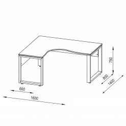 Maja Möbel Eckschreibtisch Marrara - Eiche Sonoma Dekor - Ecke davorstehend links 10 Maja Möbel Eckschreibtisch Marrara - Eiche Sonoma Dekor - Ecke davorstehend links -BÜROMÖBEL Verkaufsgeschäft 1000172787 190510 08430500063 GALLERYIMAGES P000000001000172787