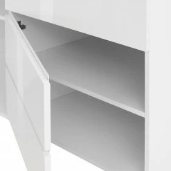 Maja Möbel Schreibtisch Hjerm - Hochglanz Weiß / Matt Weiß -BÜROMÖBEL Verkaufsgeschäft 1000172792 190510 08430500070 GALLERYIMAGES P000000001000172792