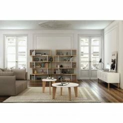 Temahome Regal One - Eiche / Weiß -BÜROMÖBEL Verkaufsgeschäft 1000172901 190426 18195600044 MOOD GALLERYIMAGES P000000001000172901 mood