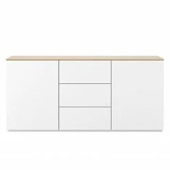 Temahome Sideboard Join II - Eiche / Weiß -BÜROMÖBEL Verkaufsgeschäft 1000172925 201016 13384400576 DETAILS P000000001000172925