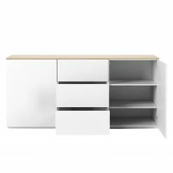 Temahome Sideboard Join II - Eiche / Weiß -BÜROMÖBEL Verkaufsgeschäft 1000172925 201016 13384600577 DETAILS P000000001000172925