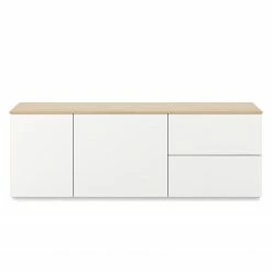 Temahome Sideboard Join I - Eiche / Weiß -BÜROMÖBEL Verkaufsgeschäft 1000172932 201016 13402300619 DETAILS P000000001000172932