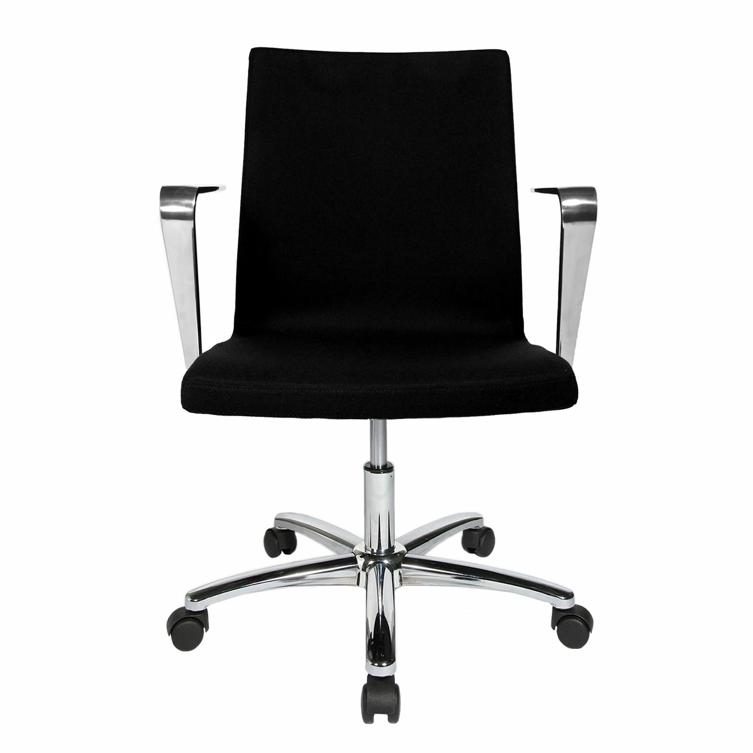 Topstar Bürodrehstuhl Cube III - Webstoff / Stahl - Chrom - Schwarz 5 Topstar Bürodrehstuhl Cube III - Webstoff / Stahl - Chrom - Schwarz – Bild 3