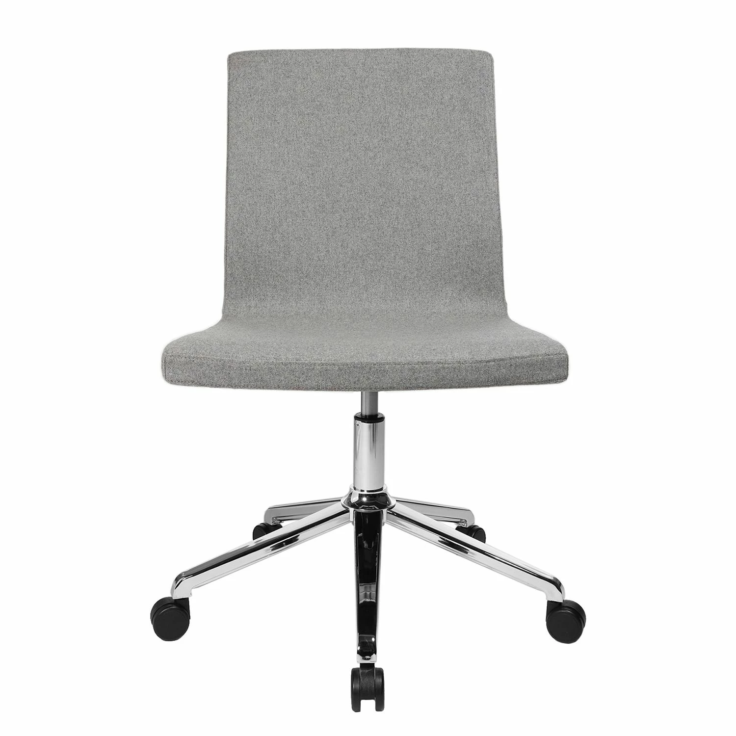 Topstar Bürodrehstuhl Cube II - Webstoff / Stahl - Chrom - Lichtgrau 5 Topstar Bürodrehstuhl Cube II - Webstoff / Stahl - Chrom - Lichtgrau – Bild 3