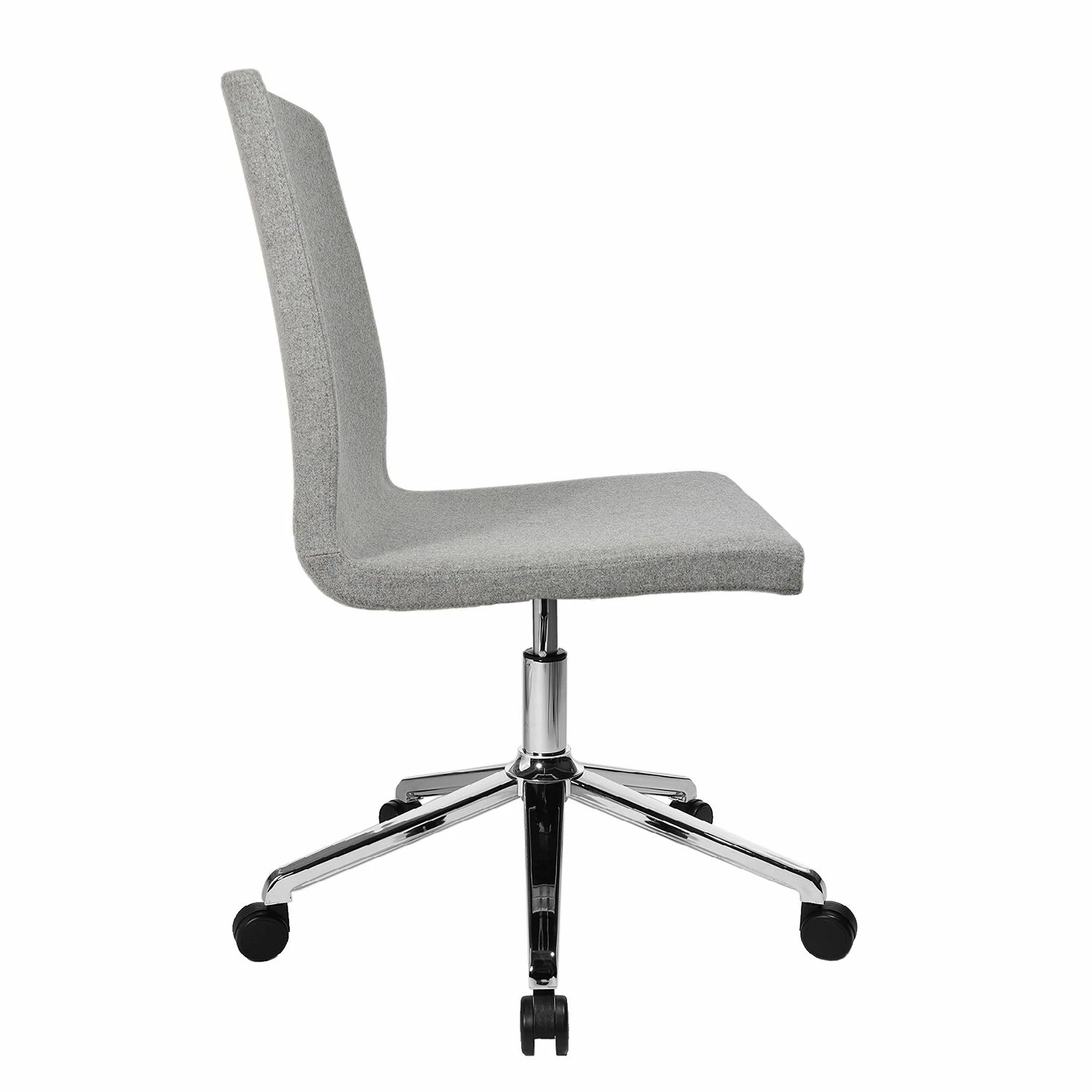 Topstar Bürodrehstuhl Cube II - Webstoff / Stahl - Chrom - Lichtgrau 6 Topstar Bürodrehstuhl Cube II - Webstoff / Stahl - Chrom - Lichtgrau – Bild 4