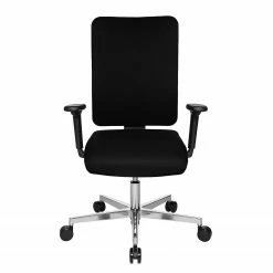 Topstar Bürodrehstuhl Open X Deluxe II - Webstoff / Aluminium - Schwarz / Chrom -BÜROMÖBEL Verkaufsgeschäft 1000173813 190517 10330800117 GALLERYIMAGES P000000001000173813