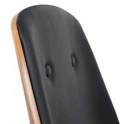 Mørteens Bürodrehstuhl Ganalu II - Kunstleder / Metall - Schwarz / Walnuss -BÜROMÖBEL Verkaufsgeschäft 1000176723 190614 12071900126 GALLERYIMAGES P000000001000176723