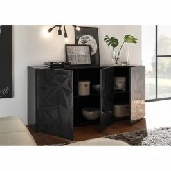 LC Spa Sideboard Prisma I - Hochglanz Anthrazit - Breite: 181 cm -BÜROMÖBEL Verkaufsgeschäft 1000177713 201029 08350100280 MOOD DETAILS P000000001000177713 mood