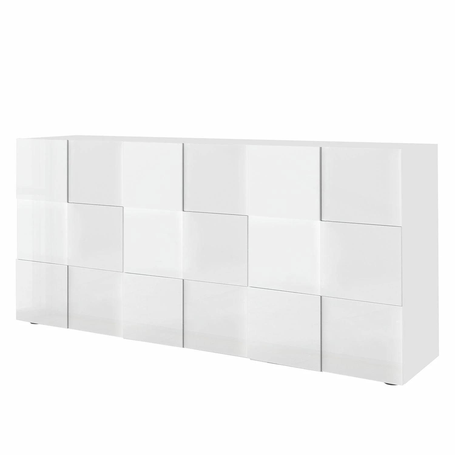 LC Spa Sideboard Dama I - Hochglanz Weiß 3 LC Spa Sideboard Dama I - Hochglanz Weiß