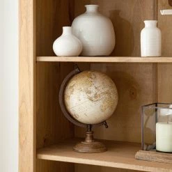 Maison Belfort Bücherregal Finca Rustica - Kiefer massiv - Kiefer Natur -BÜROMÖBEL Verkaufsgeschäft 1000178022 200511 14243400003 DETAILS P000000001000178022