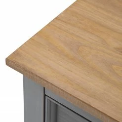 Maison Belfort Sideboard Finca Rustica - Kiefer massiv - Kiefer Grau -BÜROMÖBEL Verkaufsgeschäft 1000178029 200417 12540700013 DETAILS P000000001000178029