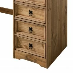 Maison Belfort Schreibtisch Finca Rustica I - Kiefer massiv - Kiefer Natur -BÜROMÖBEL Verkaufsgeschäft 1000178037 200212 13141800062 DETAILS P000000001000178037