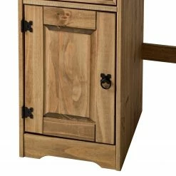 Maison Belfort Schreibtisch Finca Rustica I - Kiefer massiv - Kiefer Natur -BÜROMÖBEL Verkaufsgeschäft 1000178037 200212 13141800063 DETAILS P000000001000178037