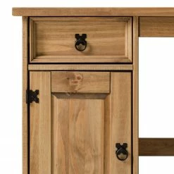 Maison Belfort Schreibtisch Finca Rustica I - Kiefer massiv - Kiefer Natur -BÜROMÖBEL Verkaufsgeschäft 1000178037 200212 13141900068 DETAILS P000000001000178037