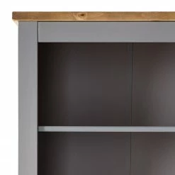 Maison Belfort Bücherregal Finca Rustica - Kiefer massiv - Kiefer Grau -BÜROMÖBEL Verkaufsgeschäft 1000178042 200417 12541700026 DETAILS P000000001000178042