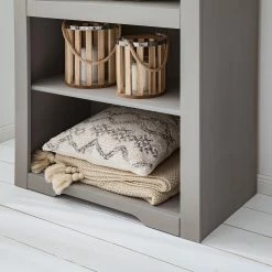 Maison Belfort Bücherregal Finca Rustica - Kiefer massiv - Kiefer Grau -BÜROMÖBEL Verkaufsgeschäft 1000178042 200507 14181300006 DETAILS P000000001000178042