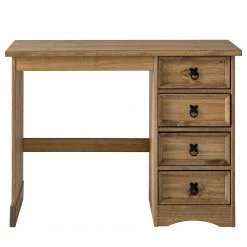 Maison Belfort Schreibtisch Finca Rustica II - Kiefer massiv - Kiefer Natur -BÜROMÖBEL Verkaufsgeschäft 1000178045 200214 10122000008 DETAILS P000000001000178045