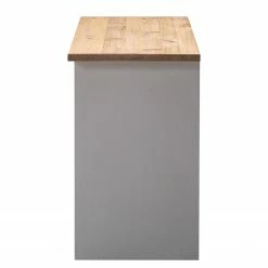 Maison Belfort Schreibtisch Finca Rustica II - Kiefer massiv - Kiefer Grau -BÜROMÖBEL Verkaufsgeschäft 1000178064 200422 06412600048 DETAILS P000000001000178064