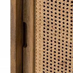 Ars manufacti Sideboard Vina I - Mango massiv / Wiener Geflecht - Mango / Schwarz -BÜROMÖBEL Verkaufsgeschäft 1000178078 200225 13061200018 DETAILS P000000001000178078